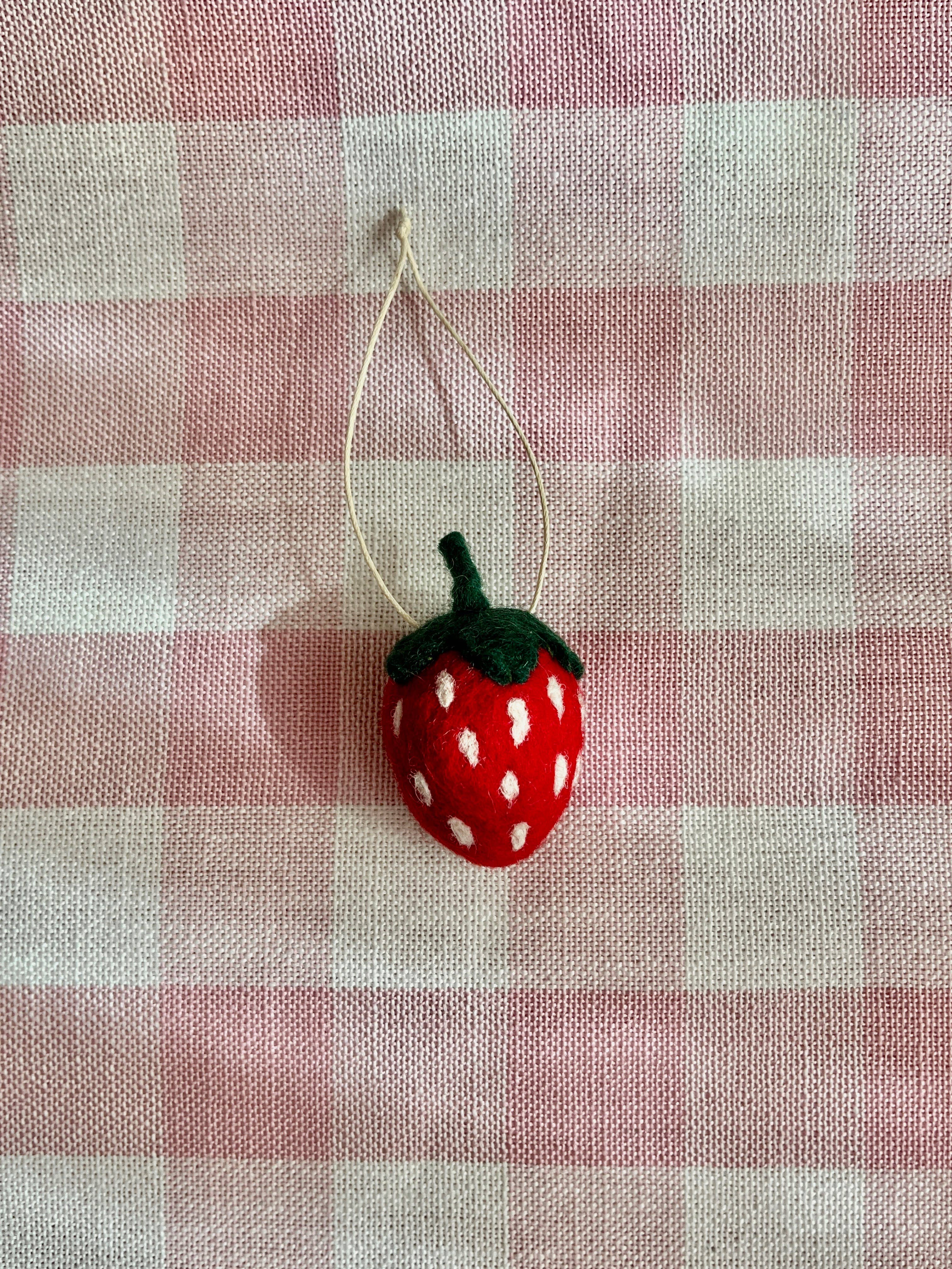 Organic Strawberry Ornaments - Image 5