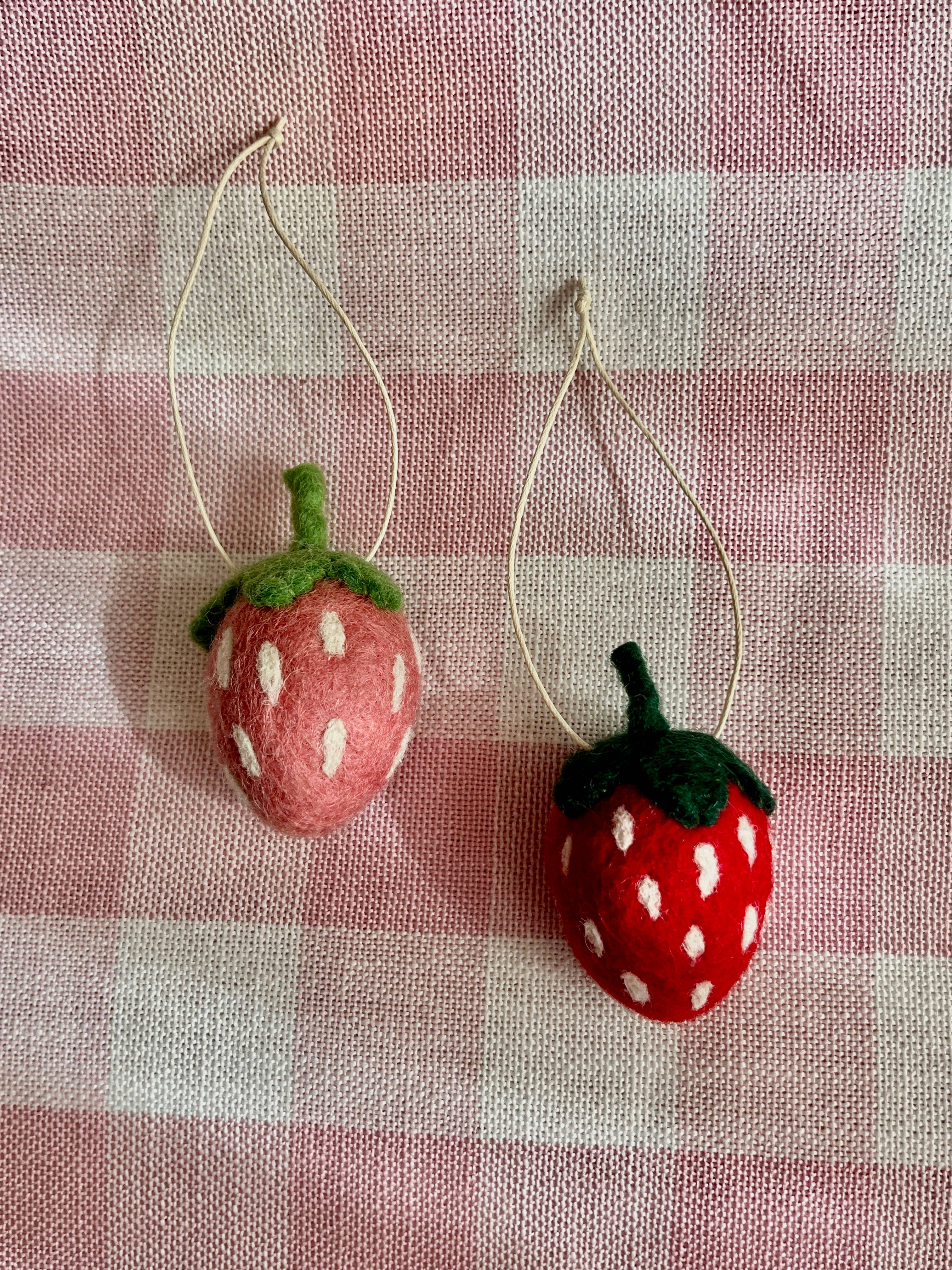 Organic Strawberry Ornaments - Image 6