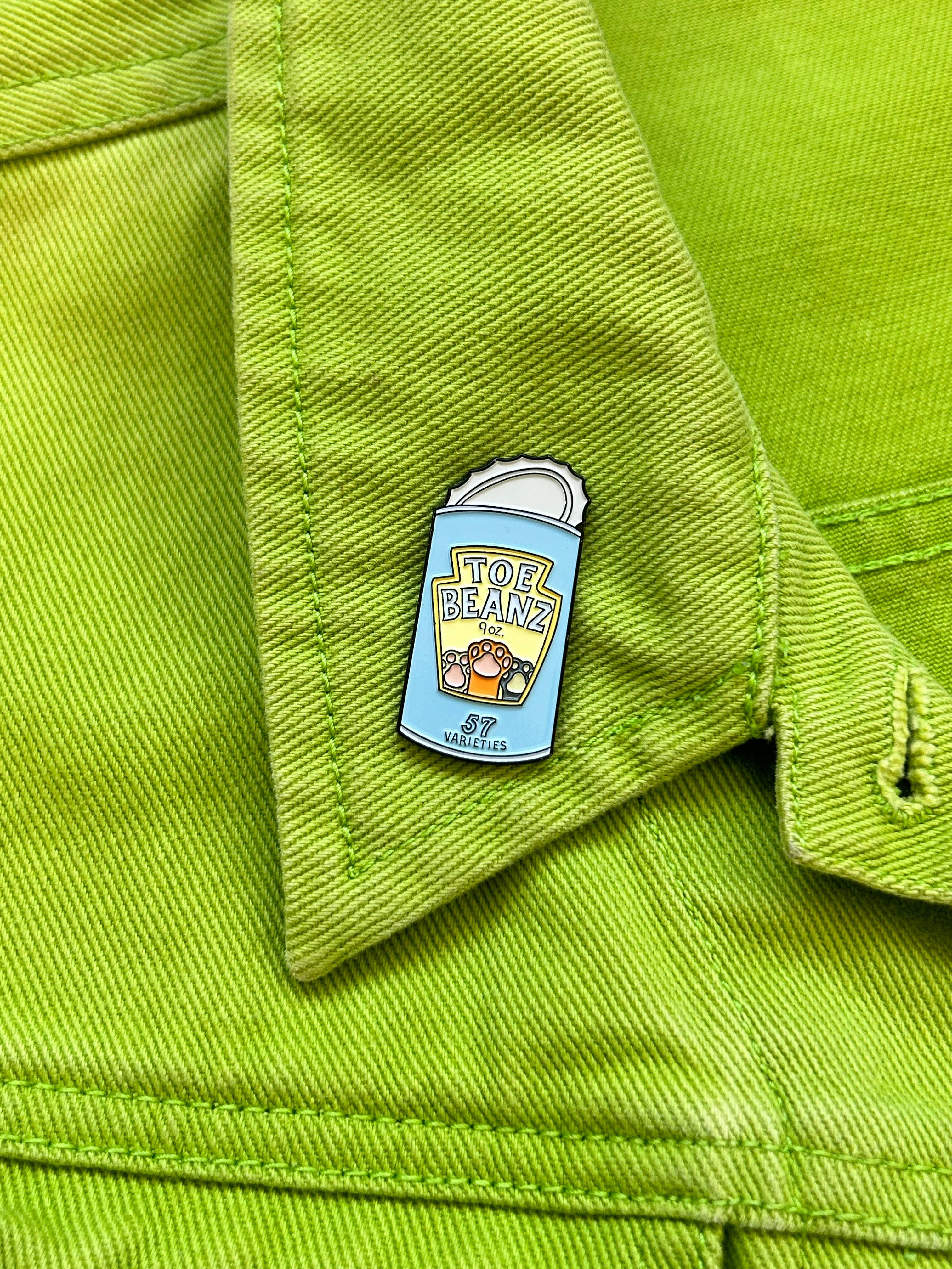 Toe Beans Enamel Pin - Image 2