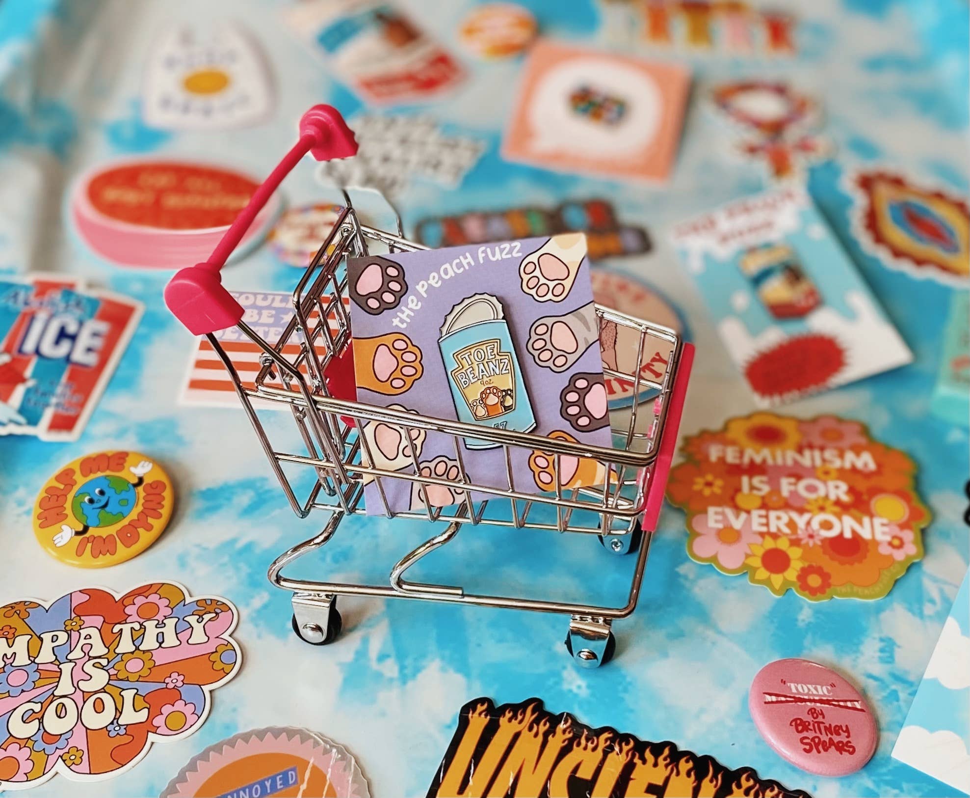 Toe Beans Enamel Pin - Image 7