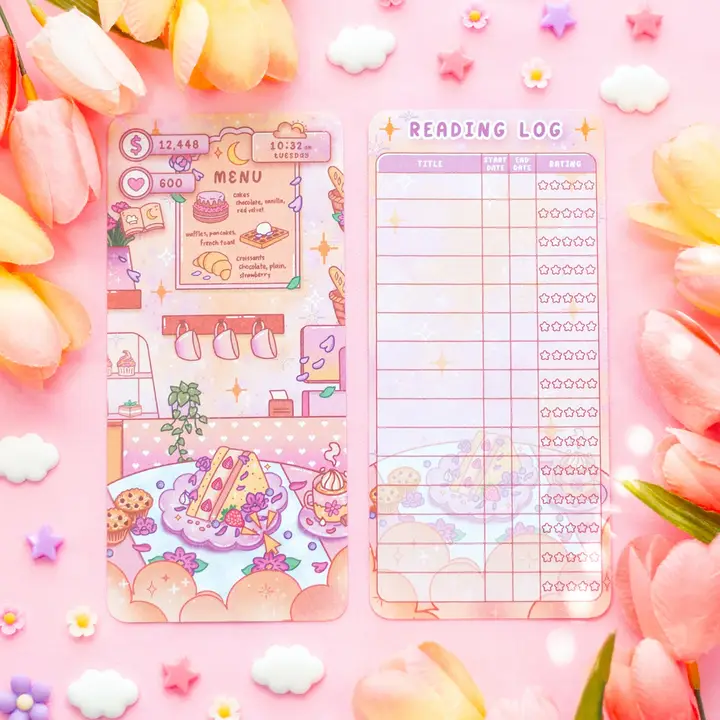 Unicorn Eclipse Reading Log Bookmark - Image 10