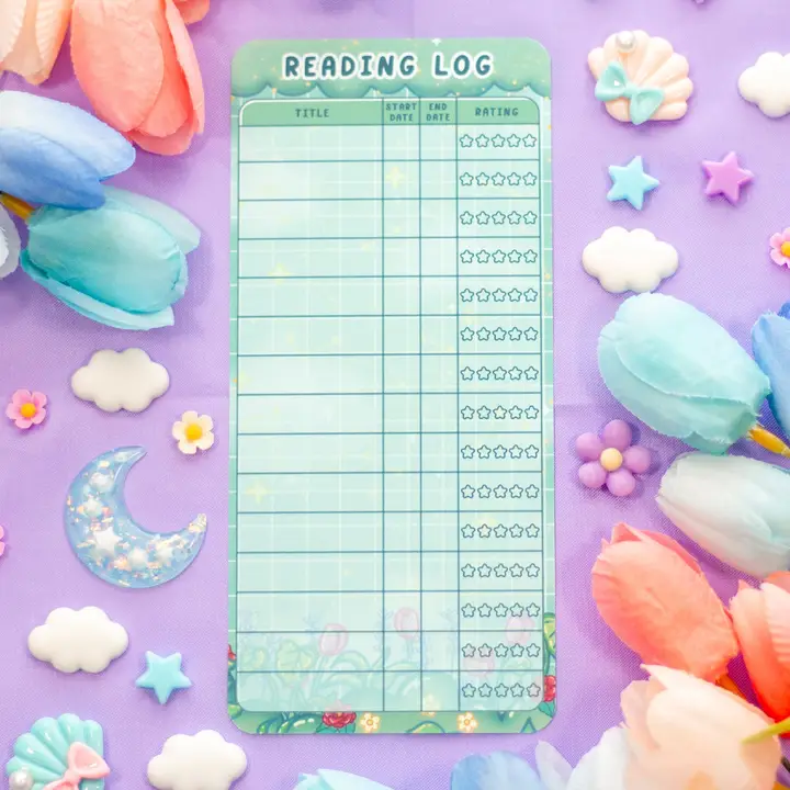 Unicorn Eclipse Reading Log Bookmark - Image 11