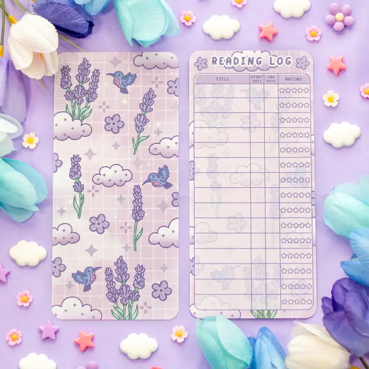 Unicorn Eclipse Reading Log Bookmark - Image 6