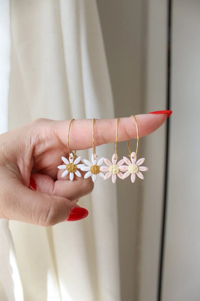 Daisy Hoops