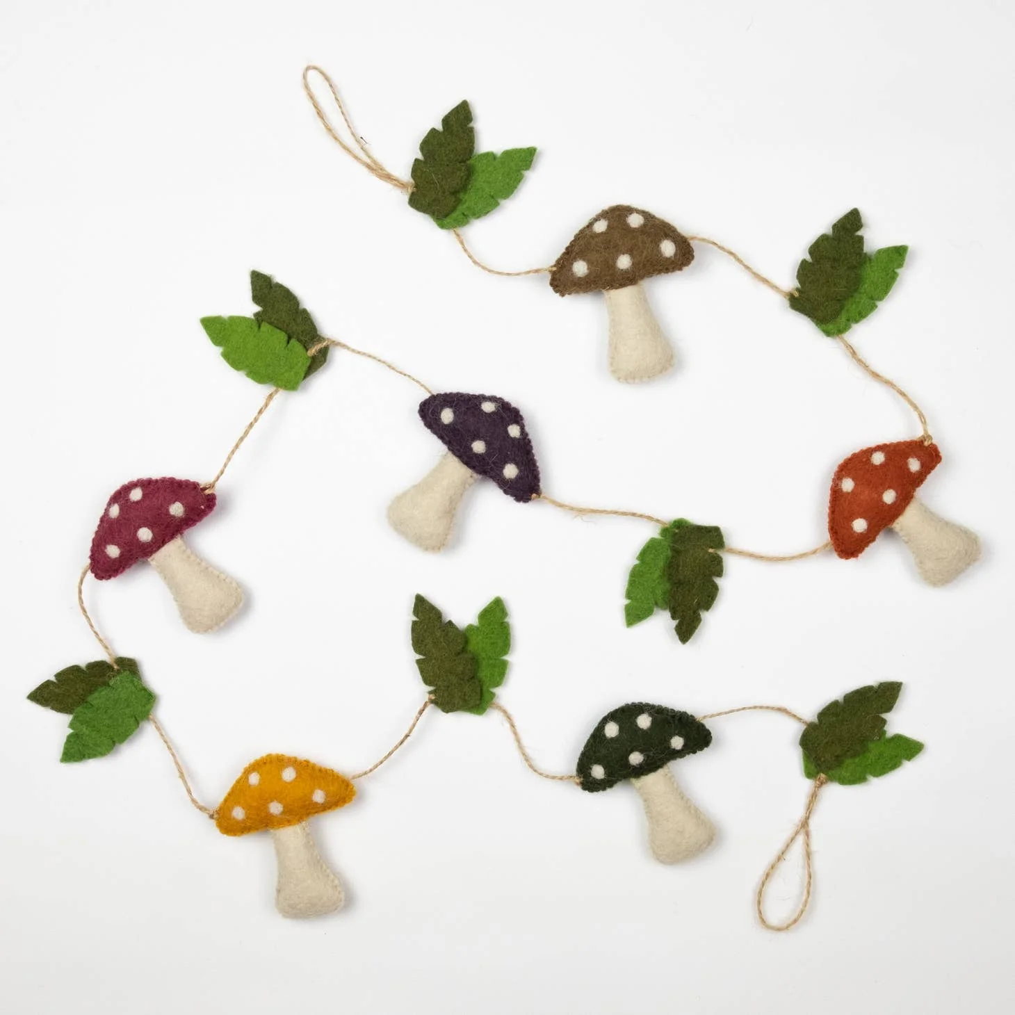 Wool Mushroom Garland - Image 5